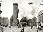 Plenty of smoke/steam.